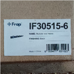 FRAP IF30515-6 Multiple 5 Hooks Black (30)