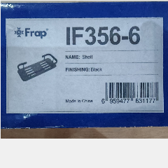 FRAP IF356-6 Square Basket Soap Black (20)