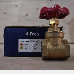 FRAP IFv.326.05L Brass Gate Valve 3/4″ (6/36