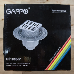 GAPPO G81010-51 SS + ABS Floordrain (8)