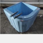 Bak Air HANATA Oval + Panel Biru 120L