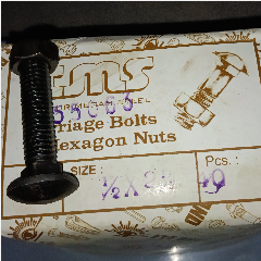 Baut Carriage TMS 1/2 x 2-1/2 @960pcs