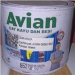 Cat Minyak AVIAN 500cc 652 Pandan Green