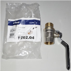 FRAP F202.04 Brass Ball Valve 1/2″FF (20/120