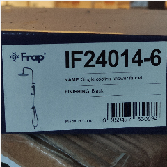 FRAP IF24014-6 Single Lever Bath Black (5)