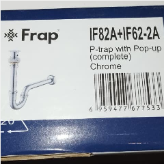 FRAP IF82A + IF62-2A Brass P-Trap (20)