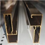 Frame Aluminium HUBEN FHD-127 3m Gold Mirror