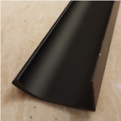 HDL Aluminium Profil HUBEN LP-376 3m Hitam