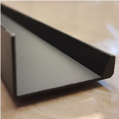 HDL Aluminium Profil HUBEN LP-377 3m Hitam