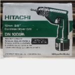 Cordless Driver Drill HITACHI DN 10 DSA 10mm