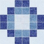 Keramik 25x25 ASIA TILE PLT Rochester Blue