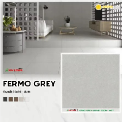 Granit 60x60 SUNPOWER Fermo Grey