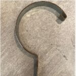 Gantungan Talang Besi 1/2 Lingkar 15cm Brack