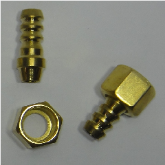 Hose Nipple Kuningan WIPRO WN5148 1/4x1/4