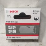 Bi-Metal Hole Saws BOSCH 17mm 11/16″