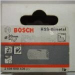 Bi-Metal Hole Saws BOSCH 20mm 25/32″