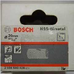 Bi-Metal Hole Saws BOSCH 20mm 25/32″