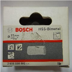 Bi-Metal Hole Saws BOSCH 21mm 13/16″