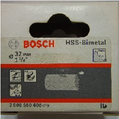 Bi-Metal Hole Saws BOSCH 32mm 1-1/4″