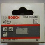 Bi-Metal Hole Saws BOSCH 33mm 1-5/16″