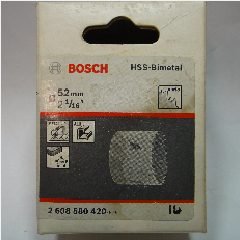 Bi-Metal Hole Saws BOSCH 52mm 2-1/16″
