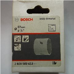 Bi-Metal Hole Saws BOSCH 57mm 2-1/4″
