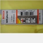 SDS Plus-5X Drill Bits BOSCH 6x100/160mm