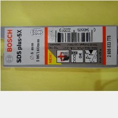 SDS Plus-5X Drill Bits BOSCH 6x100/160mm