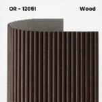 AICA Panel Dekoratif H.Round OR-12051 Wood
