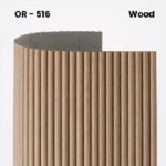 AICA Panel Dekoratif H.Round OR-516 Wood