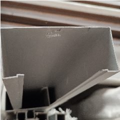 Aluminium 4406 Silver @6m (Open Back 4″)