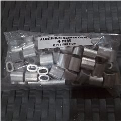 Aluminium Sleeve ALDO 4mm