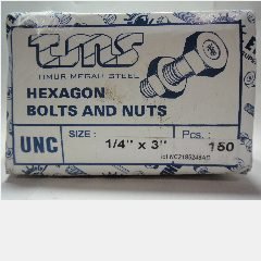 Baut Biasa TMS 1/4″ x 3″
