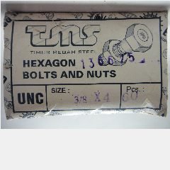 Baut Biasa TMS 3/8″ x 4″ 10cm