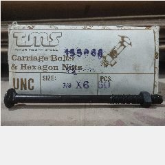Baut Carriage TMS 3/8 x 6 @960pcs