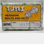 Baut + Mur TMS M10 x 30mm Kuning