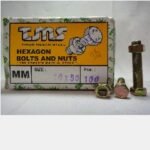 Baut + Mur TMS M10 x 50mm Kuning