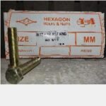 Baut + Mur PATTA M12 x 50mm Kuning