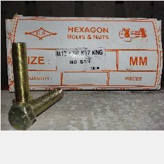 Baut + Mur PATTA M12 x 50mm Kuning