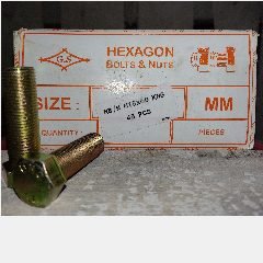 Baut + Mur PATTA M16 x 50mm Kuning