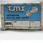 Baut + Mur Galv TMS M5 x 25mm