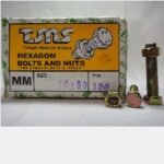 Baut + Mur Galv TMS M8 x 25mm