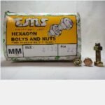 Baut + Mur TMS M8 x 30mm Kuning