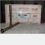 Baut + Mur PATTA M8 x 75mm Kuning