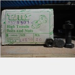 Baut GR 8.8 Metrik TMS M12 x 50mm (50)