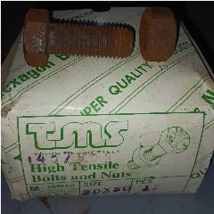 Baut GR 8.8 Metrik TMS M20 x 50mm (12)