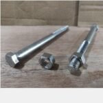 Baut + Mur SS 304 1/2 x 7″