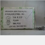 Baut SS A270 TMS 1/4 x 1/2″
