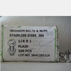 Baut SS A270 TMS 1/4 x 1″