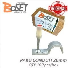 Paku BOSET Pin Conduit 20mm 3/4″ @100pcs